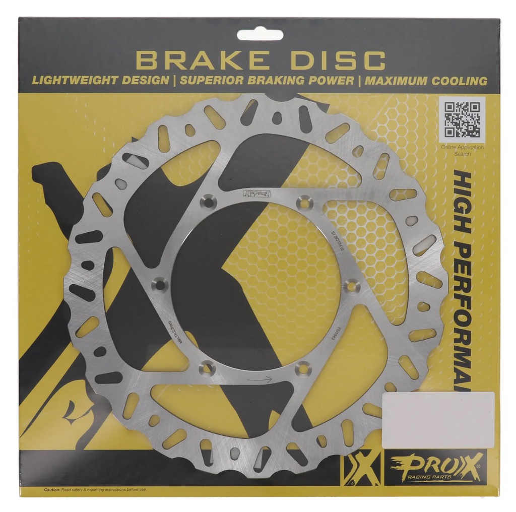 37.BD21202 ProX 37.bd21202 ProX Rearbrake Disc CR125/250 '02-07 + CRF250R/450R '04-22