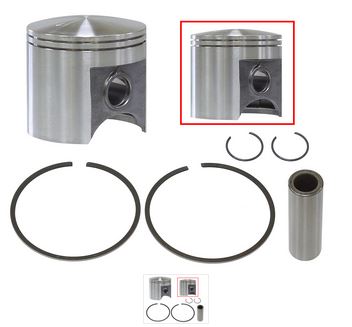 09-801-03 / 703-1013 PISTON KIT yamaha ET250 +.030'' +75mm