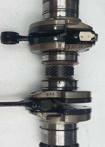 2208235 Crankshaft Rebuilt motoneige - Polaris - 850 - Polaris 850 AXYS Crankshaft 21-+ Groove bearing PTO